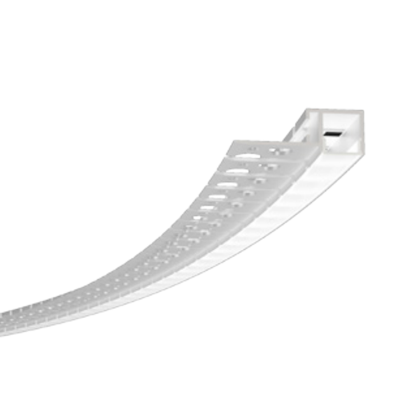 LR Series Curved LED Wall Light Profile - 10mm Light Line